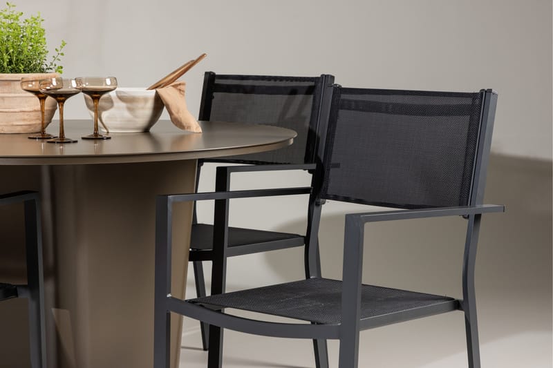 Santa Fe Spisegruppe + 4 Copacabana stoler - Hagemøbler - Hagegruppe - Spisegrupper hage