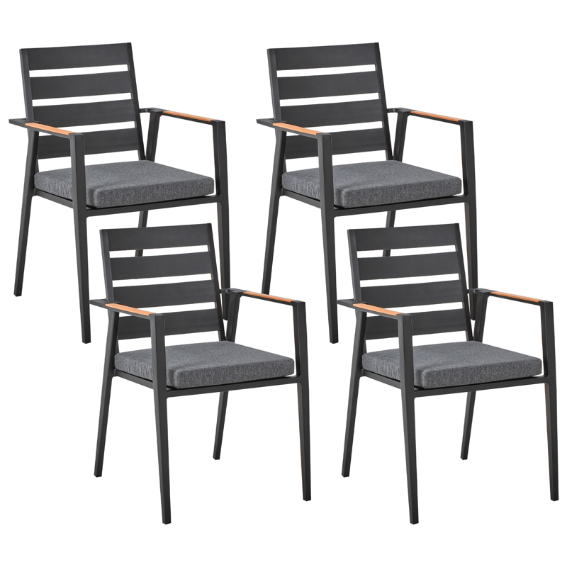 Spisegruppe Maletto/Taviano - Grå - Hagemøbler - Hagegruppe - Spisegrupper hage