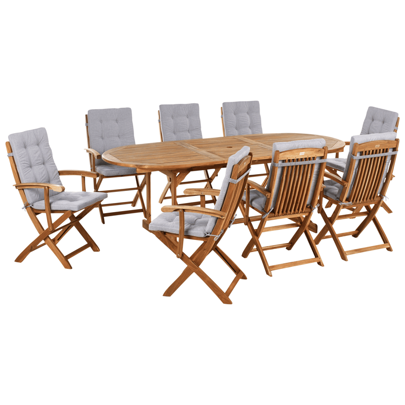 Spisegruppe Maui Premium - Gråmelert - Hagemøbler - Hagegruppe - Spisegrupper hage