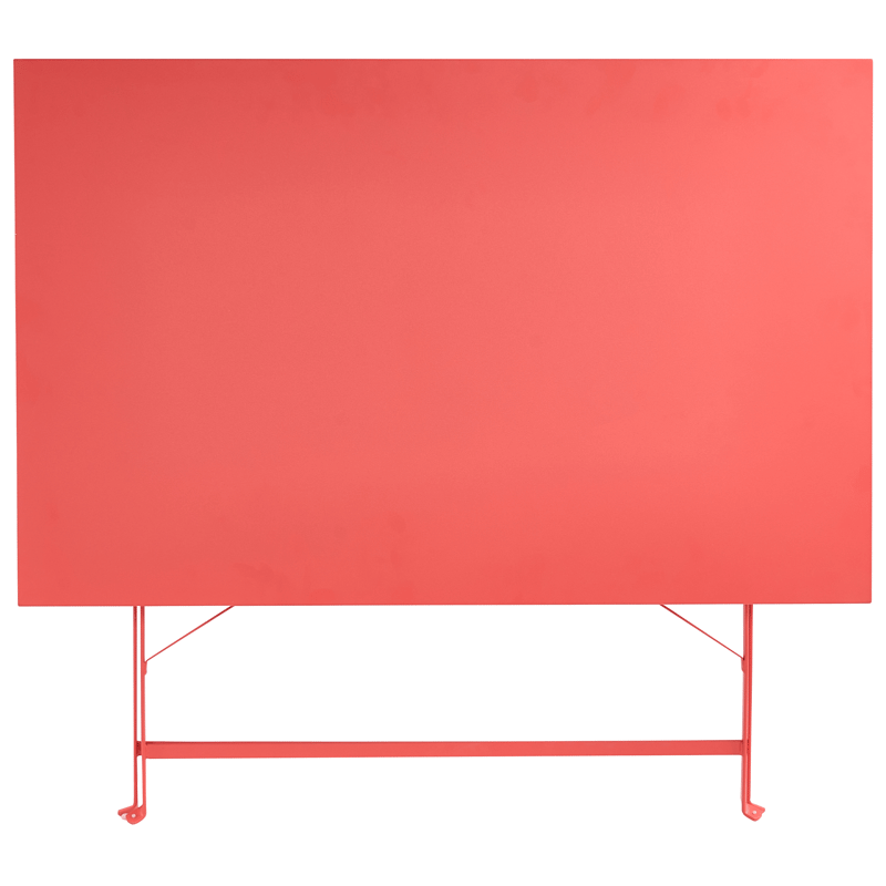 Spisegruppe utendørs 4-seter Fiori - rød - Hagemøbler - Hagegruppe - Spisegrupper hage