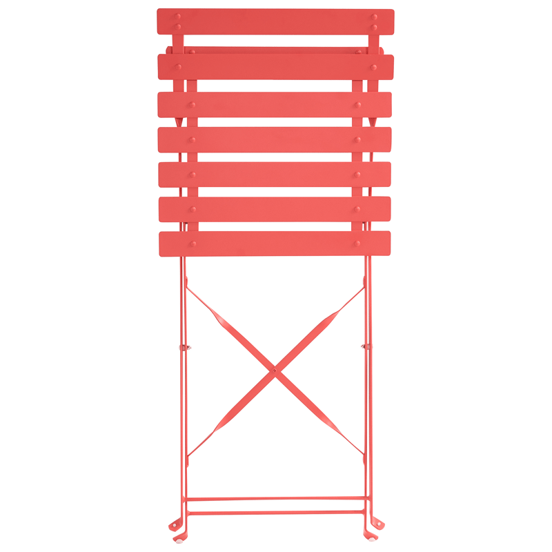 Spisegruppe utendørs 4-seter Fiori - rød - Hagemøbler - Hagegruppe - Spisegrupper hage