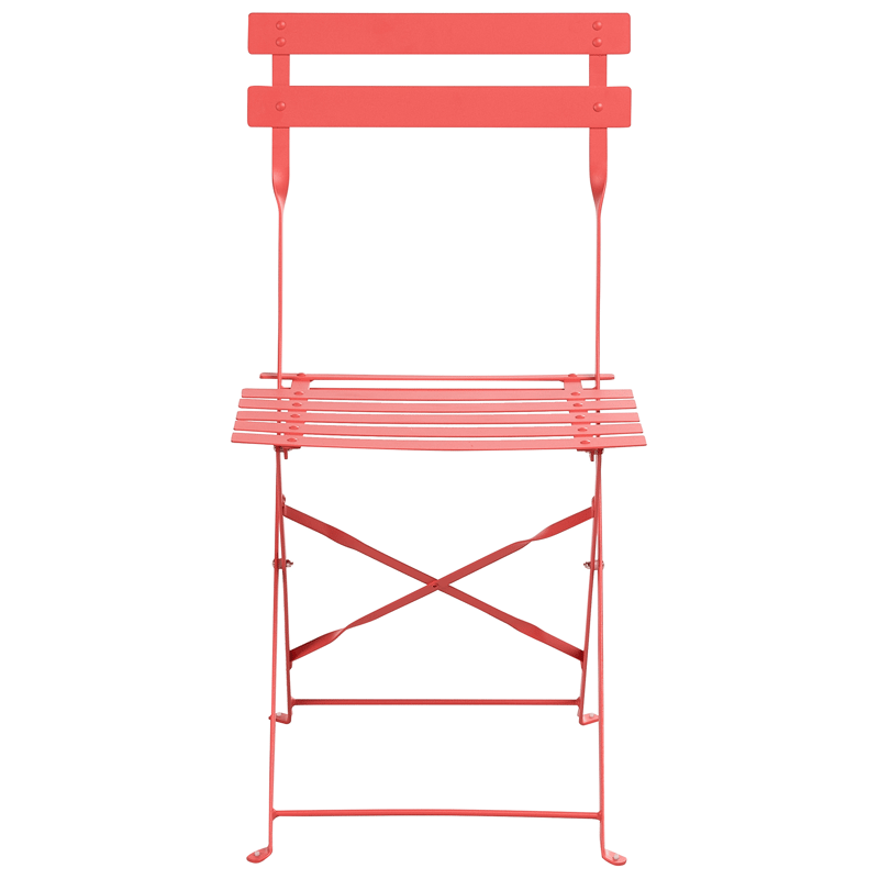 Spisegruppe utendørs 4-seter Fiori - rød - Hagemøbler - Hagegruppe - Spisegrupper hage