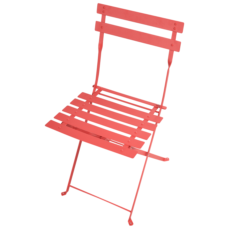 Spisegruppe utendørs 4-seter Fiori - rød - Hagemøbler - Hagegruppe - Spisegrupper hage