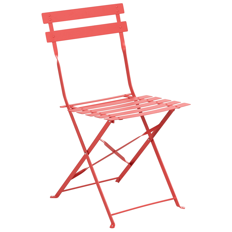 Spisegruppe utendørs 4-seter Fiori - rød - Hagemøbler - Hagegruppe - Spisegrupper hage