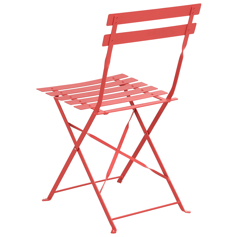 Spisegruppe utendørs 4-seter Fiori - rød - Hagemøbler - Hagegruppe - Spisegrupper hage