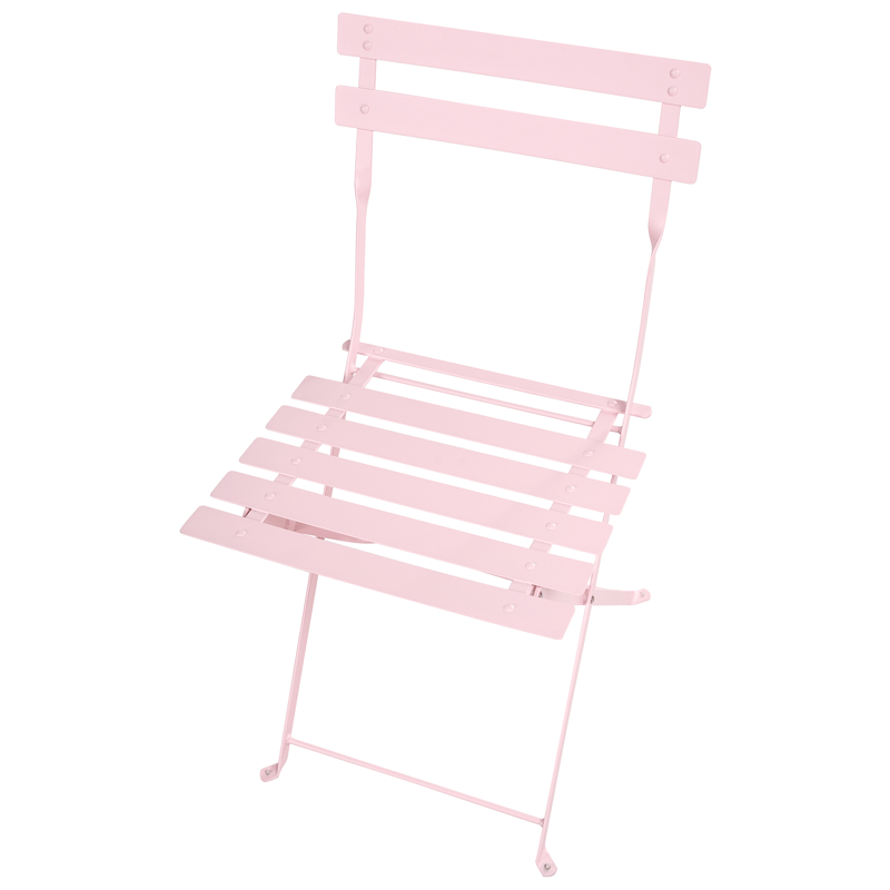 Spisegruppe utendørs 4-seter Fiori sammenleggbar - pastellrosa - Hagemøbler - Hagegruppe - Spisegrupper hage