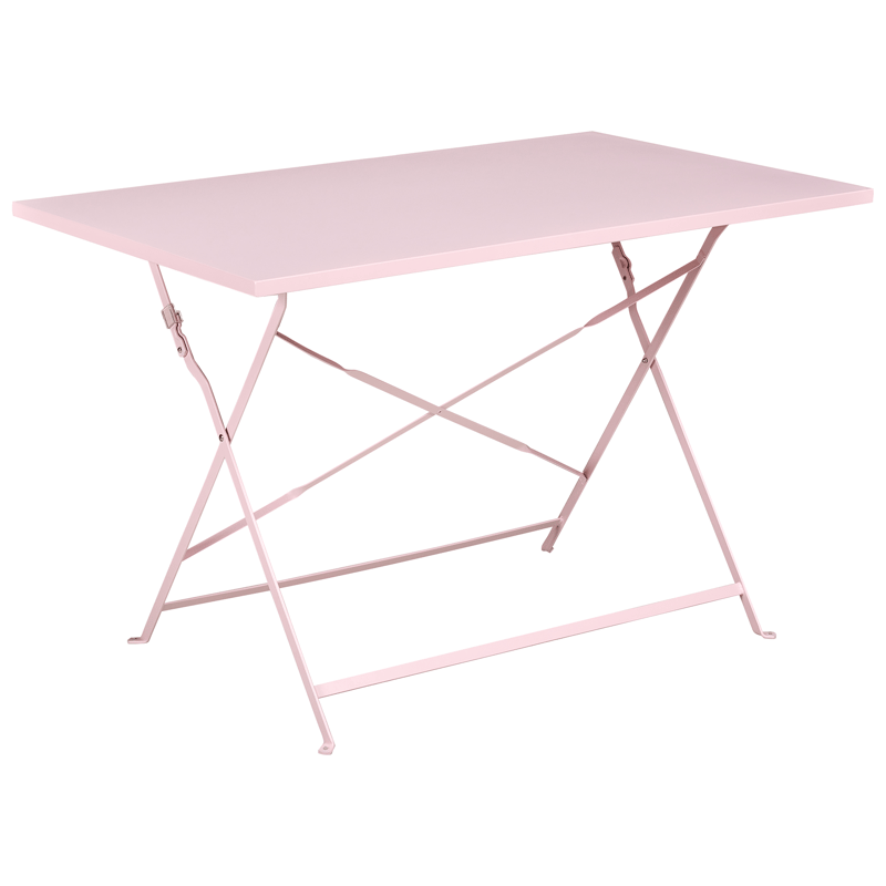 Spisegruppe utendørs 4-seter Fiori sammenleggbar - pastellrosa - Hagemøbler - Hagegruppe - Spisegrupper hage