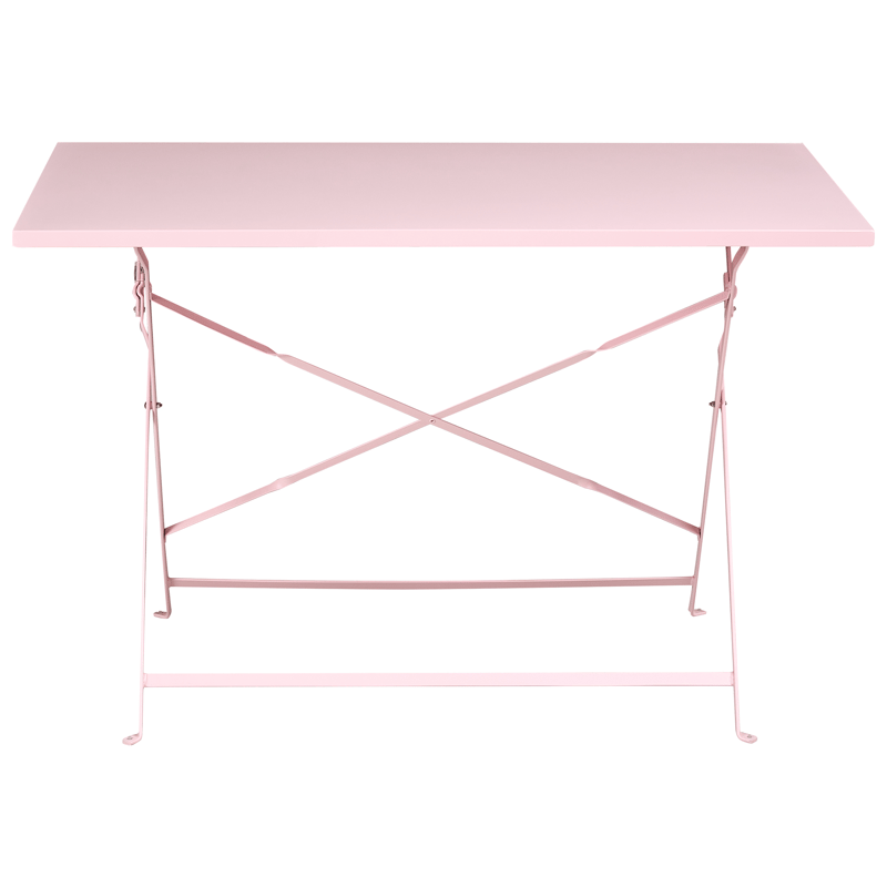 Spisegruppe utendørs 4-seter Fiori sammenleggbar - pastellrosa - Hagemøbler - Hagegruppe - Spisegrupper hage