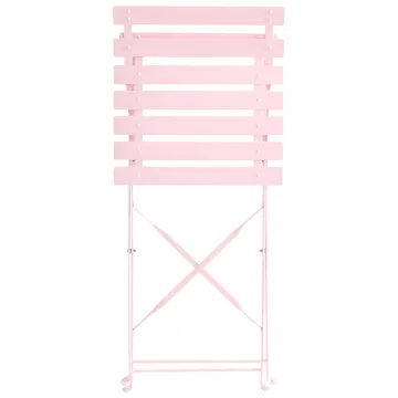 Spisegruppe utendørs 4-seter Fiori sammenleggbar - pastellrosa - Hagemøbler - Hagegruppe - Spisegrupper hage