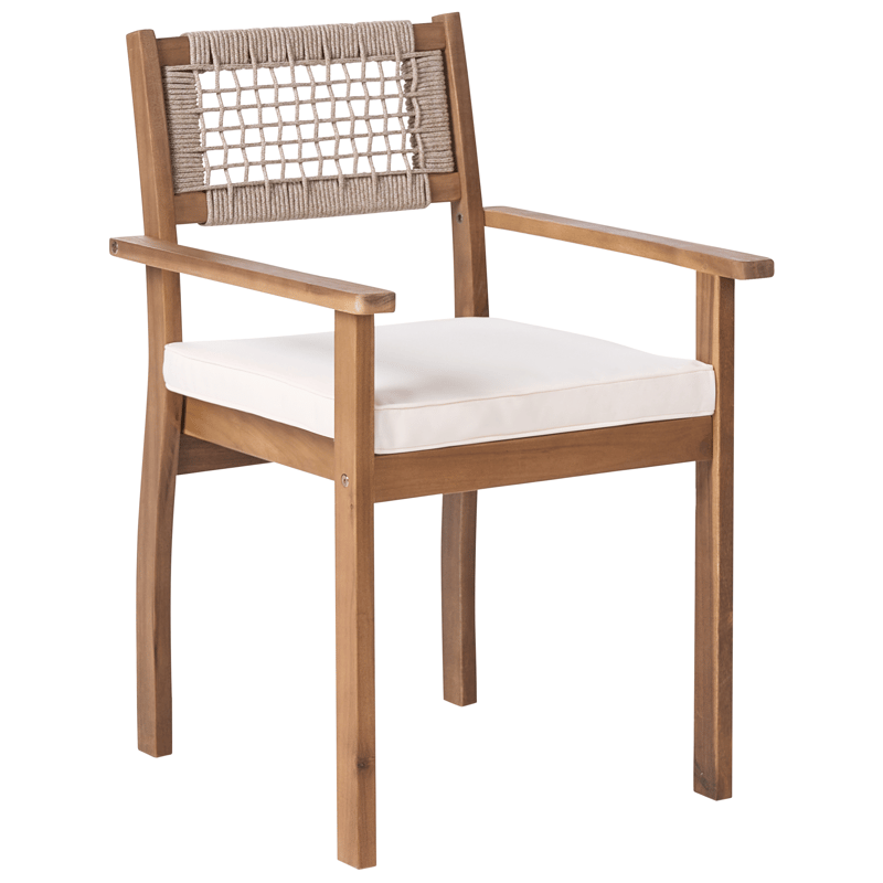 Spisegruppe utendørs 6-seter Jaco/Sumirago akasietre - brun - Hagemøbler - Hagegruppe - Spisegrupper hage