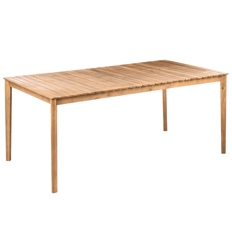 Spisegruppe utendørs 6-seter Jaco/Sumirago akasietre - brun - Hagemøbler - Hagegruppe - Spisegrupper hage