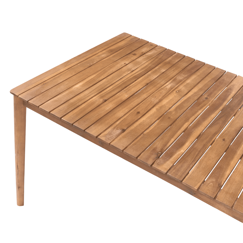 Spisegruppe utendørs 6-seter Jaco/Sumirago akasietre - brun - Hagemøbler - Hagegruppe - Spisegrupper hage