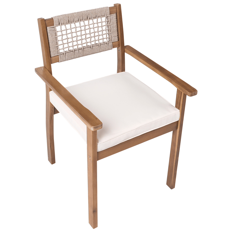 Spisegruppe utendørs 6-seter Jaco/Sumirago akasietre - brun - Hagemøbler - Hagegruppe - Spisegrupper hage