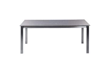 Trädgårdsmatgrupp Beliani Cosoleto/Grosseto 6-Sits Black||Silver - Hagemøbler - Hagegruppe - Spisegrupper hage