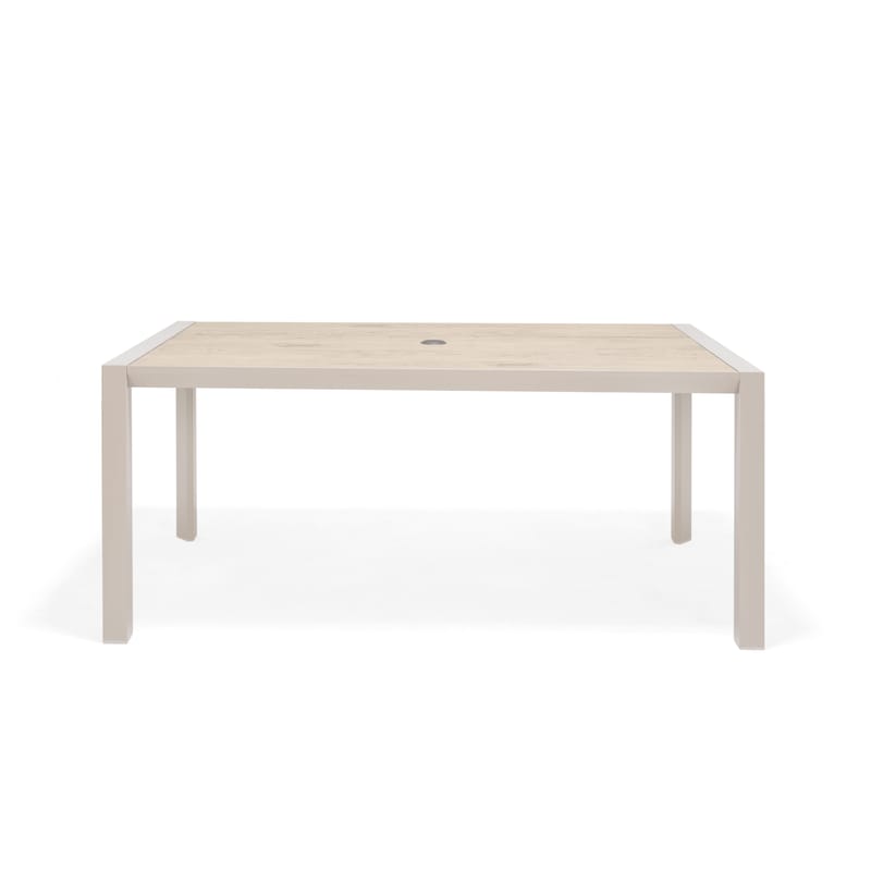 Urbanite Spisegruppe Utendørs 160 cm 4 Lenestoler - Grå - Hagemøbler - Hagegruppe - Spisegrupper hage