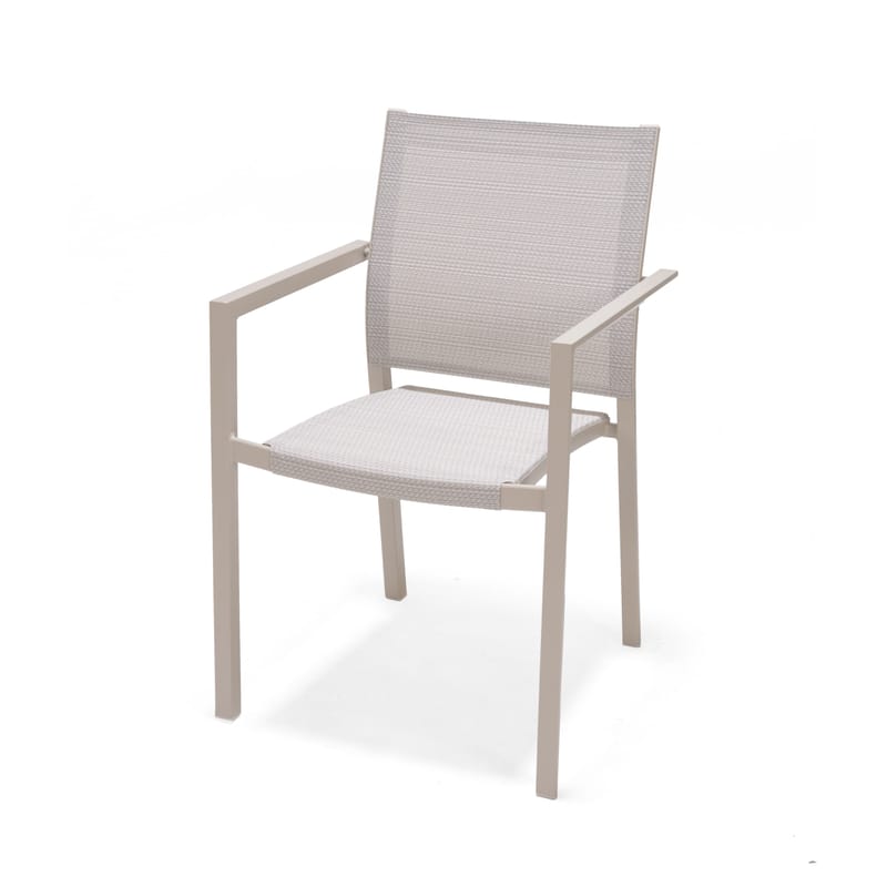 Urbanite Spisegruppe Utendørs 160 cm 6 Lenestoler - Grå - Hagemøbler - Hagegruppe - Spisegrupper hage