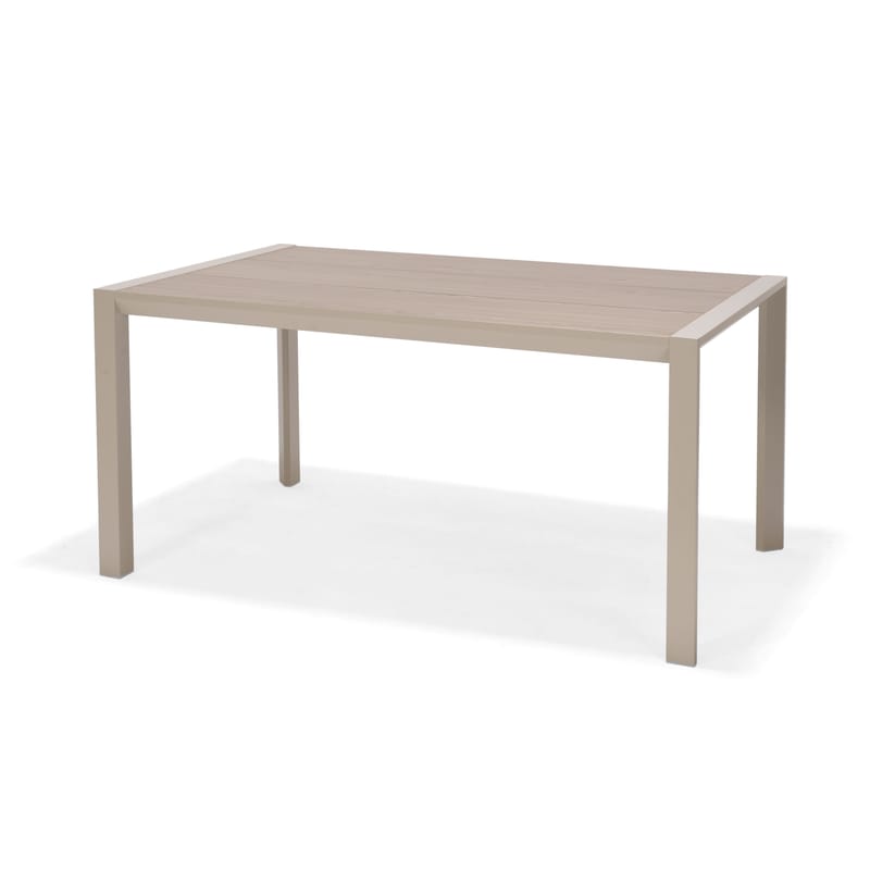 Urbanite Spisegruppe Utendørs 160 cm 6 Lenestoler - Grå - Hagemøbler - Hagegruppe - Spisegrupper hage