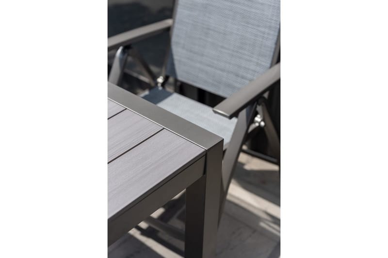 Utendørs møbelgruppe Lifestyle Garden Solana 163 cm 6 posisjons stoler - 6 posisjons stoler - Hagemøbler - Hagegruppe - Spisegrupper hage