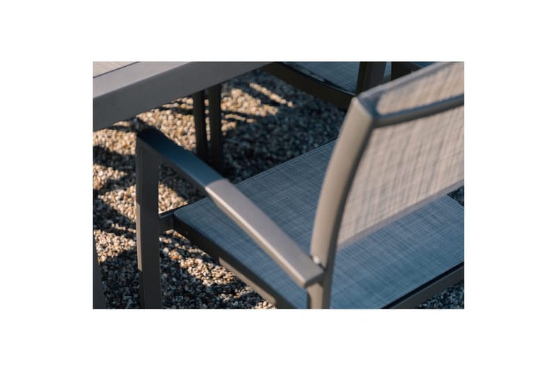 Utendørs møbelgruppe Lifestyle Garden Solana 201 cm 6 carver stoler + 2 posisjons stoler - 6 carver stoler + 2 posisjons stoler - Hagemøbler - Hagegruppe - Spisegrupper hage