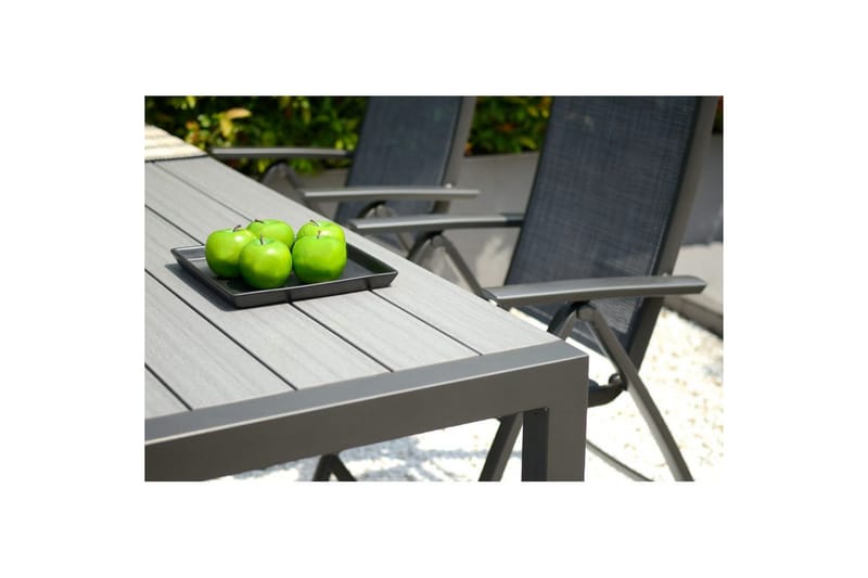 Utendørs møbelgruppe Lifestyle Garden Solana 201 cm 6 posisjons stoler - 6 posisjons stoler - Hagemøbler - Hagegruppe - Spisegrupper hage