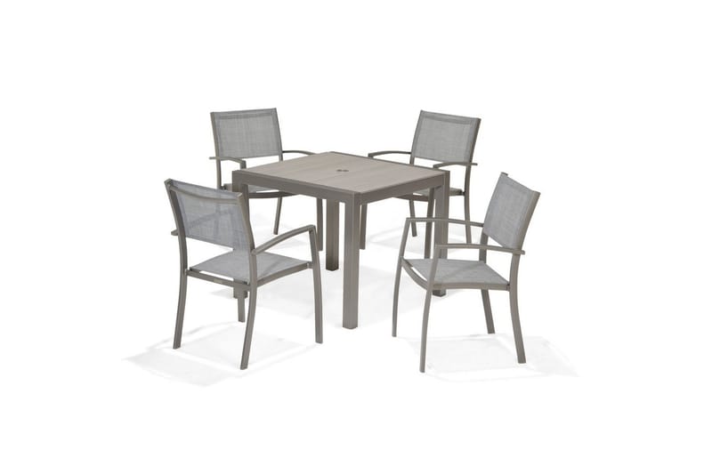 Utendørs møbelgruppe Lifestyle Garden Solana 88 cm 4 Carver stoler - 4 Carver stoler - Hagemøbler - Hagegruppe - Spisegrupper hage