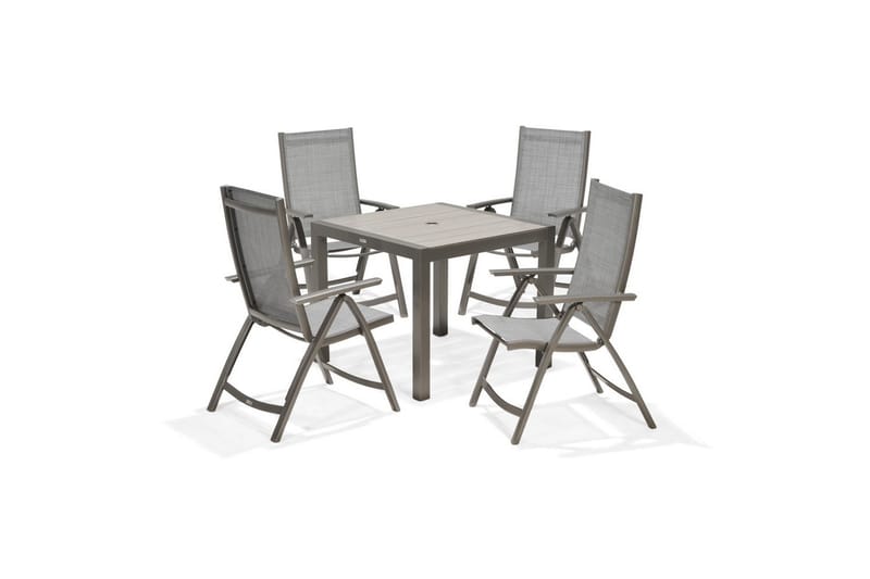 Utendørs møbelgruppe Lifestyle Garden Solana 88 cm 4 posisjonsstoler - 4 posisjonsstoler - Hagemøbler - Hagegruppe - Spisegrupper hage