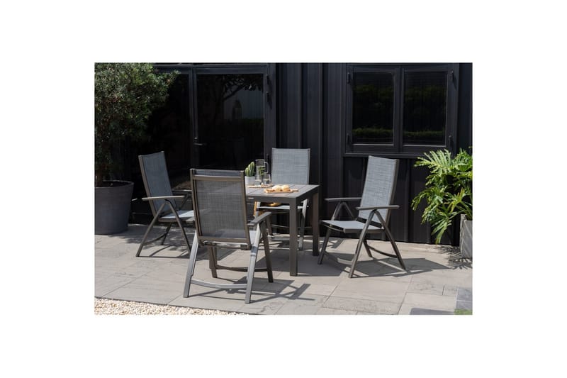 Utendørs møbelgruppe Lifestyle Garden Solana 88 cm 4 posisjonsstoler - 4 posisjonsstoler - Hagemøbler - Hagegruppe - Spisegrupper hage