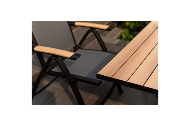 Utendørs møbelgruppe Lifestyle Garden Panama 200 cm 8 posisjonslenestol - 8 posisjonslenestol - Hagemøbler - Hagegruppe - Spisegrupper hage