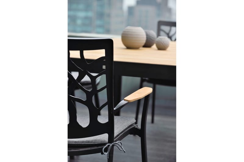 Utendørs møbelgruppe Lifestyle Garden Portals 161 cm 4 hage stoler + benk - 4 hage stoler + benk - Hagemøbler - Hagegruppe - Spisegrupper hage