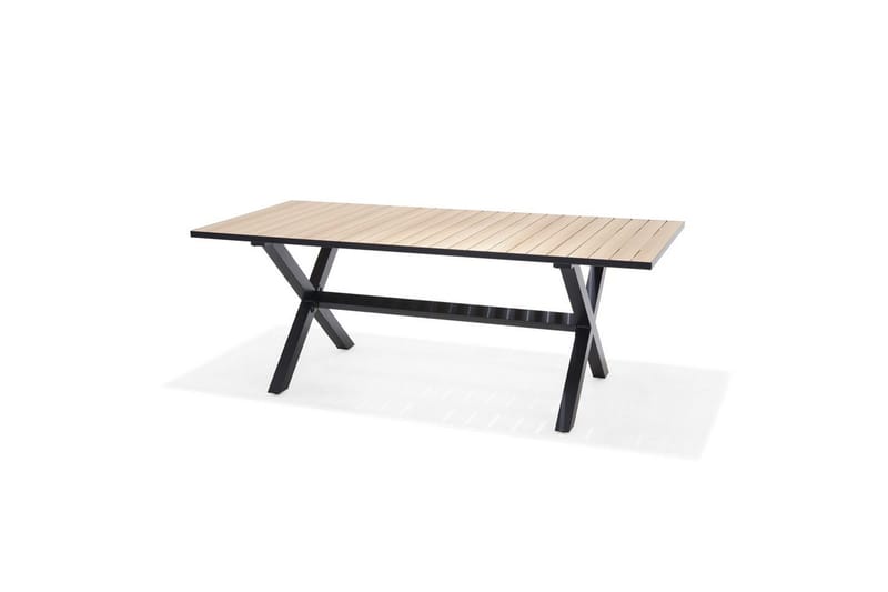 Utendørs møbelgruppe Lifestyle Garden Panama 200 cm 6 stablebar stoler - 6 stablebar stoler - Hagemøbler - Hagegruppe - Spisegrupper hage