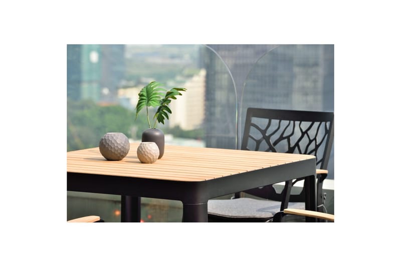 Utendørs møbelgruppe Lifestyle Garden Portals barbord 95 & 4 barstoler - Hagemøbler - Hagegruppe - Spisegrupper hage