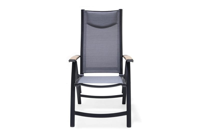 Utendørs møbelgruppe Lifestyle Garden Panama 210-300 cm 6 stablebar stoler + 2 posisjons stoler - 6 stablebar stoler + 2 posisjons stoler - Hagemøbler - Hagegruppe - Spisegrupper hage