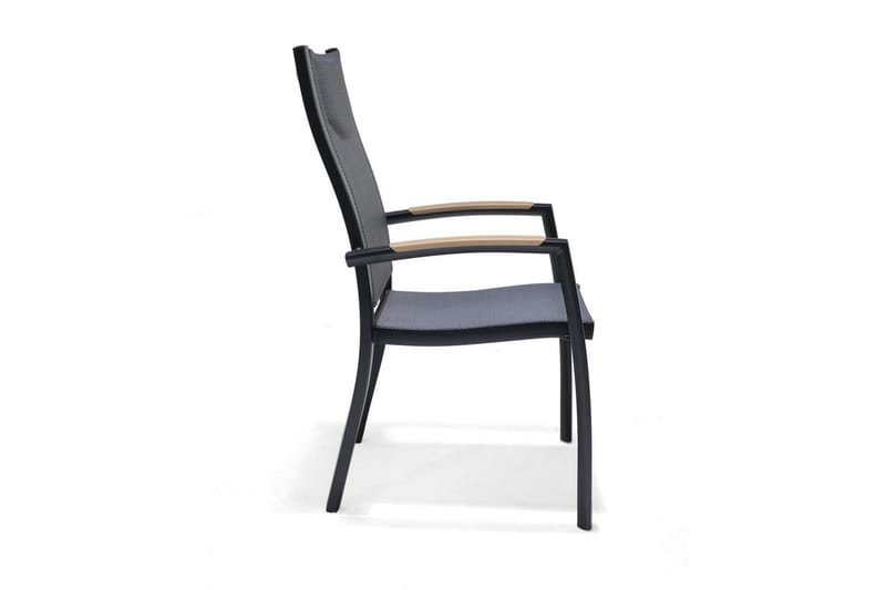 Utendørs møbelgruppe Lifestyle Garden Panama 200 cm 6 stablebar stoler + 2 posisjons stoler - 6 stablebar stoler + 2 posisjons stoler - Hagemøbler - Hagegruppe - Spisegrupper hage
