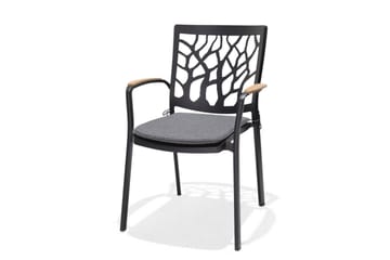 Utendørs møbelgruppe Lifestyle Garden Portals 209 cm 5 tresnekkerstoler + benk - 5 tresnekkerstoler + benk - Hagemøbler - Hagegruppe - Spisegrupper hage