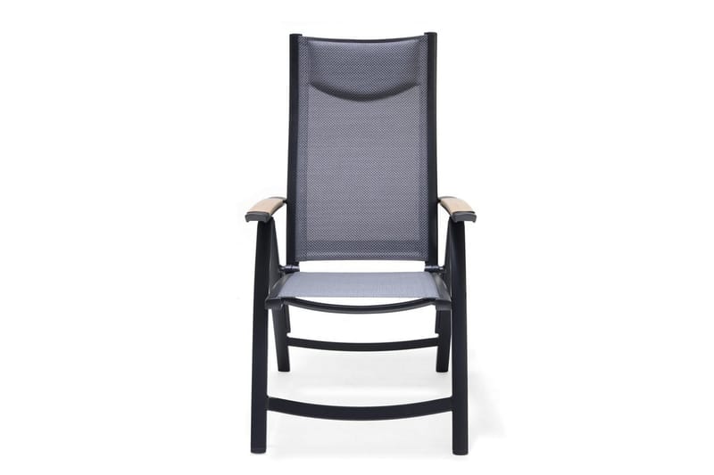 Utendørs møbelgruppe Lifestyle Garden Panama 200 cm 6 stablebar stoler + 2 posisjons stoler - 6 stablebar stoler + 2 posisjons stoler - Hagemøbler - Hagegruppe - Spisegrupper hage