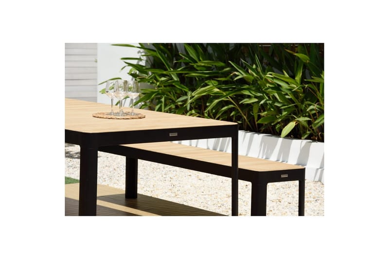 Utendørs møbelgruppe Lifestyle Garden Portals 209 cm 2 benker - 2 benker - Hagemøbler - Hagegruppe - Spisegrupper hage