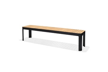 Utendørs møbelgruppe Lifestyle Garden Portals 209 cm 5 tresnekkerstoler + benk - 5 tresnekkerstoler + benk - Hagemøbler - Hagegruppe - Spisegrupper hage