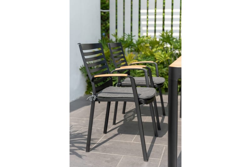 Utendørs møbelgruppe Lifestyle Garden Portals 161 cm 4 Carver stoler - 4 Carver stoler - Hagemøbler - Hagegruppe - Spisegrupper hage