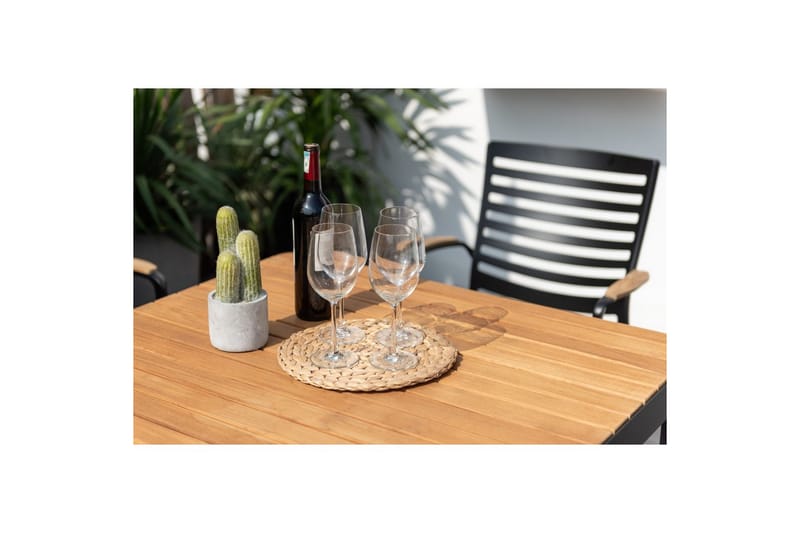 Utendørs møbelgruppe Lifestyle Garden Portals 95 cm 4 Carver stoler - 4 Carver stoler - Hagemøbler - Hagegruppe - Spisegrupper hage