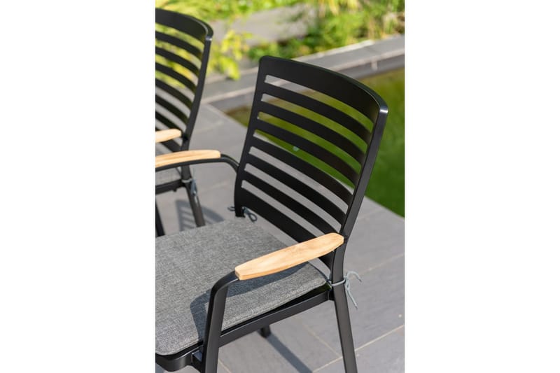 Utendørs møbelgruppe Lifestyle Garden Portals 95 cm 4 Carver stoler - 4 Carver stoler - Hagemøbler - Hagegruppe - Spisegrupper hage