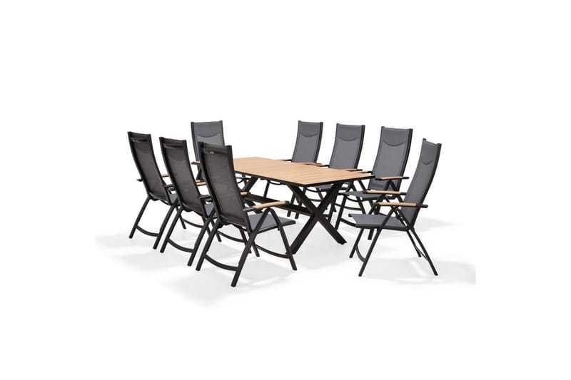 Utendørs møbelgruppe Lifestyle Garden Panama 200 cm 8 posisjonslenestol - 8 posisjonslenestol - Hagemøbler - Hagegruppe - Spisegrupper hage