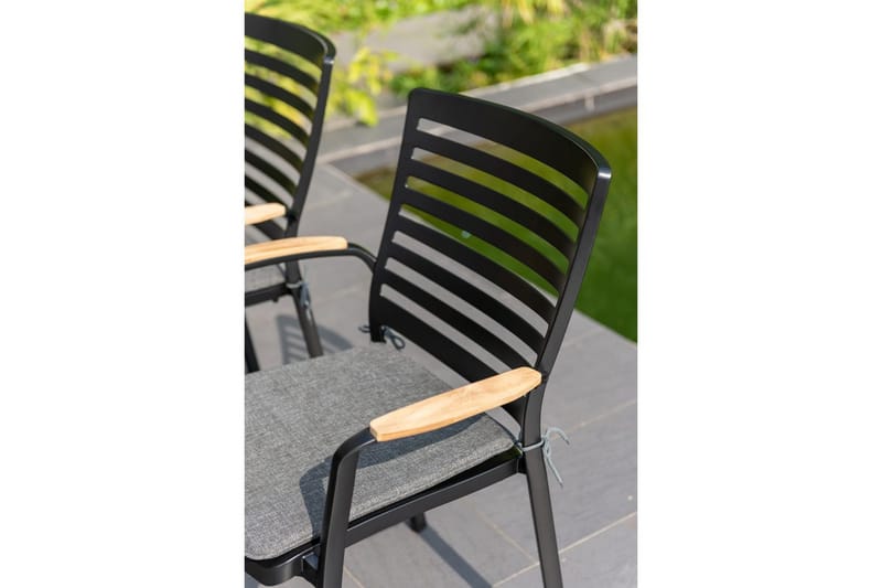 Utendørs møbelgruppe Lifestyle Garden Portals 161 cm 4 Carver stoler - 4 Carver stoler - Hagemøbler - Hagegruppe - Spisegrupper hage