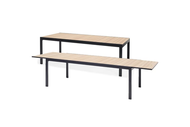 Utendørs møbelgruppe Lifestyle Garden Panama 210-300 cm 6 posisjons stoler - 6 posisjons stoler - Hagemøbler - Hagegruppe - Spisegrupper hage