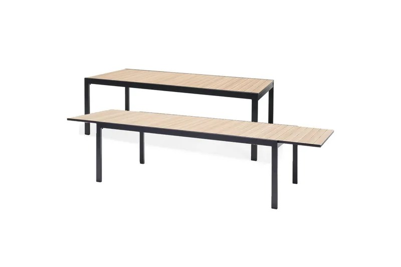 Utendørs møbelgruppe Lifestyle Garden Panama 210-300 cm 8 posisjonslenestol - 8 posisjonslenestol - Hagemøbler - Hagegruppe - Spisegrupper hage