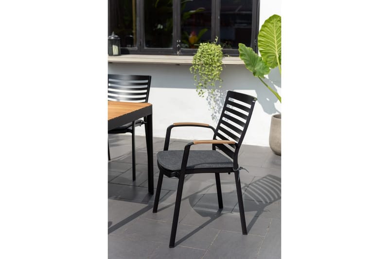 Utendørs møbelgruppe Lifestyle Garden Portals 161 cm 6 snekkerstoler - 6 snekkerstoler - Hagemøbler - Hagegruppe - Spisegrupper hage