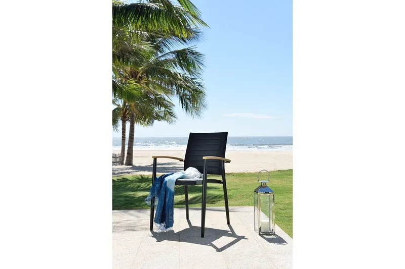 Utendørs møbelgruppe Lifestyle Garden Portals 95 cm 4 lite Carver stoler - 4 lite Carver stoler - Hagemøbler - Hagegruppe - Spisegrupper hage