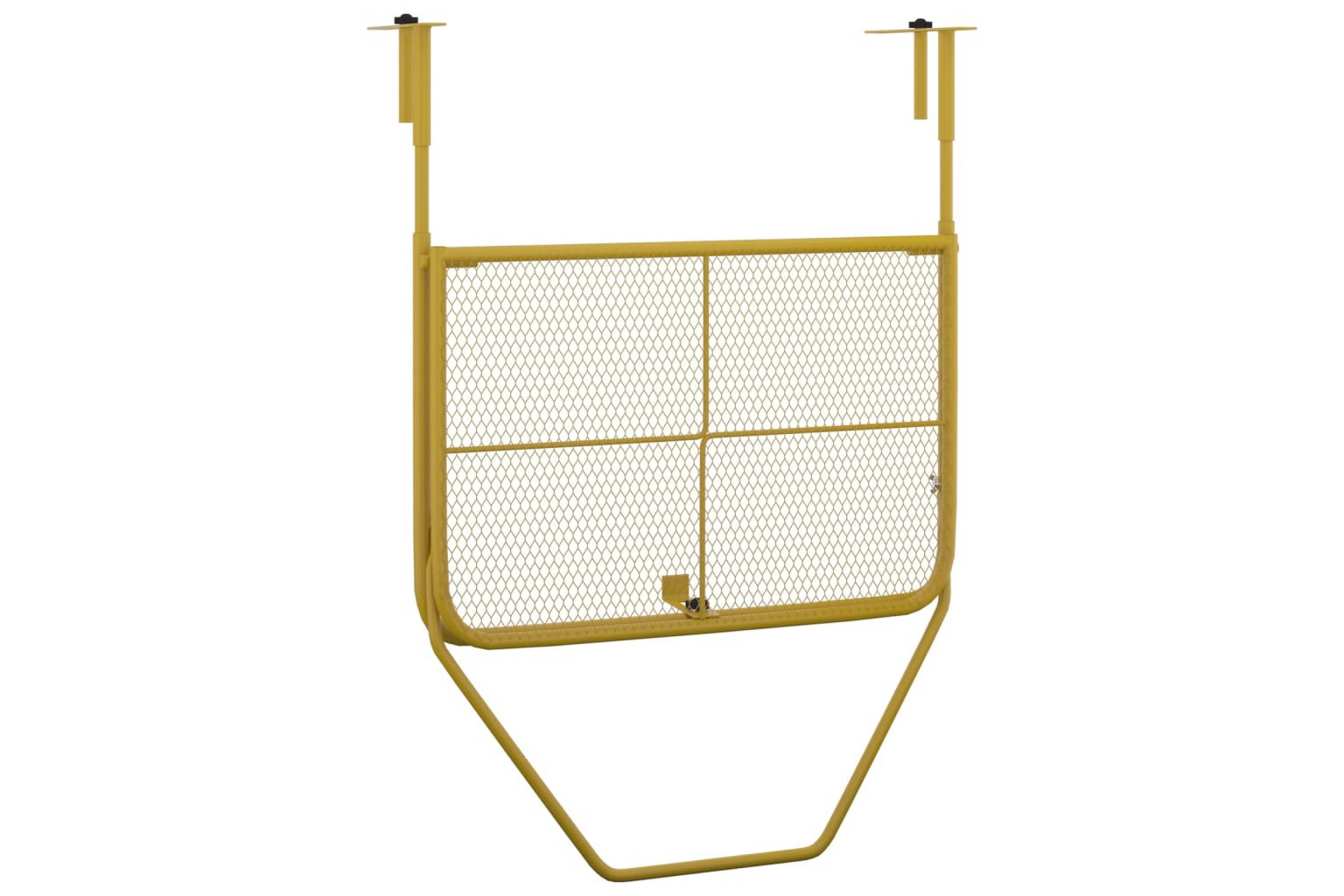 Balkongbord gull 60x40 cm stål - Gull