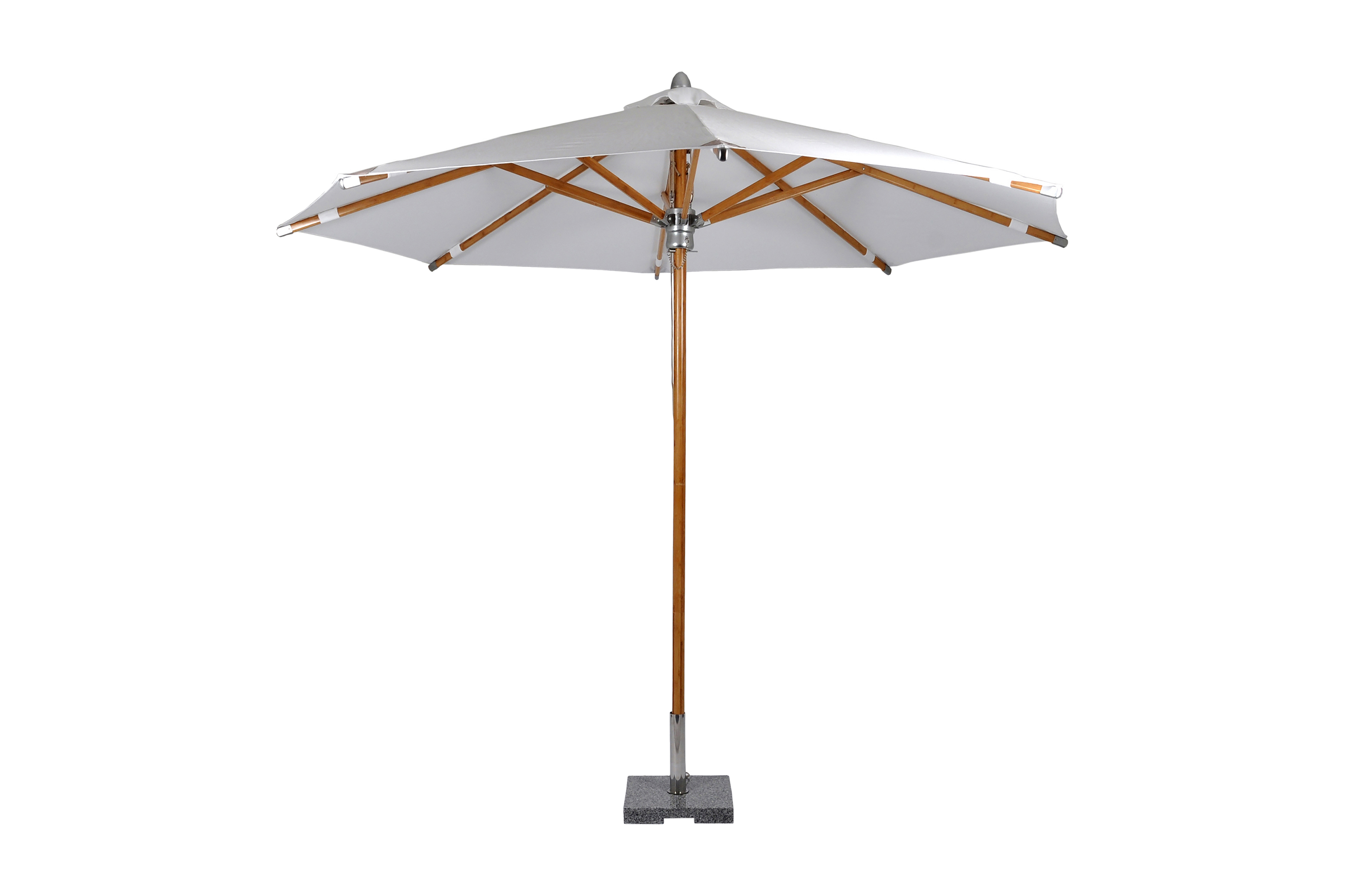 Bilde av Lyon Parasoll 300 cm Olefin Offwhite - Fritab
