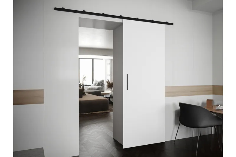 Cassidy Skyvedør - Hvit - Hus & oppussing - Bygg - Dører & Porter - Skyvedører