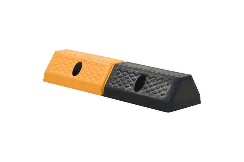 Parkeringsklosser 2 stk gummi 49x15x9 cm - Innredning - Dekorasjon